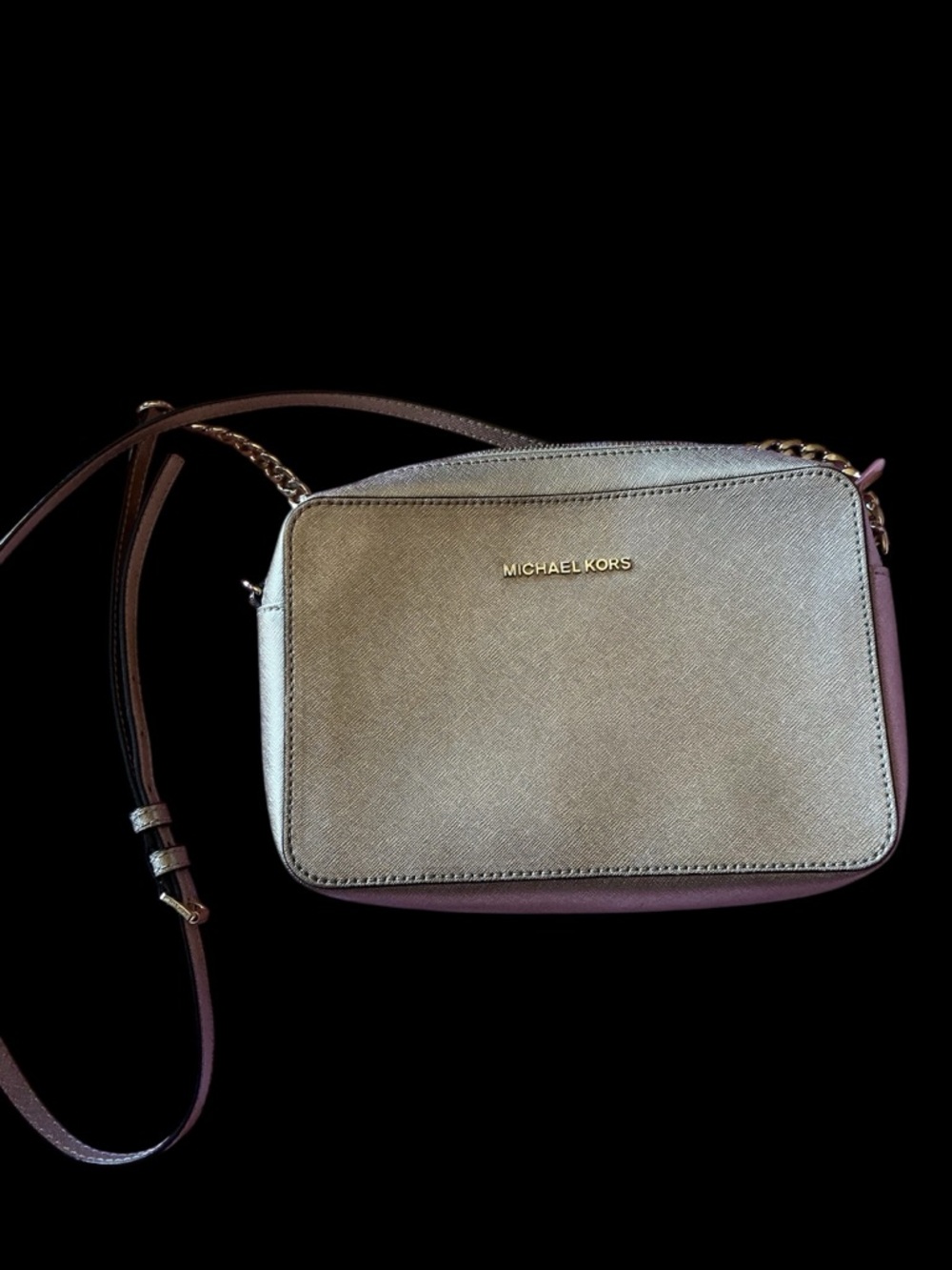 Michael Kors Women's gold Crossbody Bag